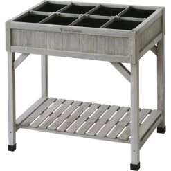 Vegtrug Kruidentafel 58 × 78 × 80 Cm - Grijs