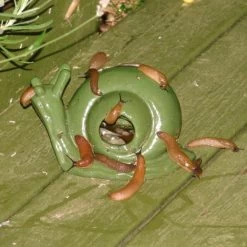 ESSCHERT DESIGN Slakkenval Keramiek - Groen -Perfecte Tuin actie super slakkenval 1484052737 1 600