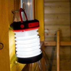 Draagbare Accordeonlantaarn Solar + USB