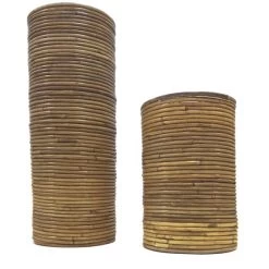 Koobo Vaas Rotan - Ø 20 × 30 Cm -Perfecte Tuin koobo vaas rotan 20 x 30 cm 1617954205 1 600