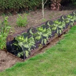 Kweektunnel Met Zwart Gaasnet - 45 × 45 × 300 Cm -Perfecte Tuin kweektunnel met zwart gaasnet 1523605609 1 600