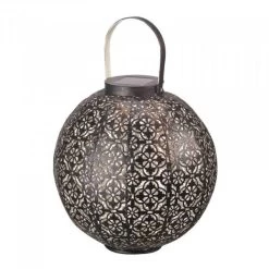 Lantaarn Damascus- Solar Ø 22 Cm -Perfecte Tuin lantaarn damascus 22 cm 1545311567 2 600
