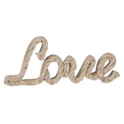 LOVE Decoratie - 25 × 2 × 10 Cm