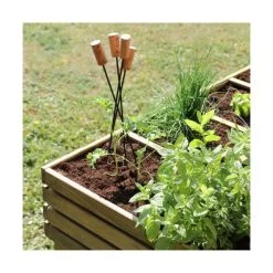 Moestuinbak 108 L Verhoogd - 100 × 60 × 80 Cm -Perfecte Tuin moestuinbak kub verhoogd 1551691988 2 600