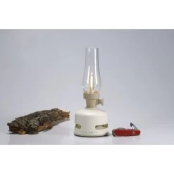 MoriMori Retrolamp Met Speaker - Parelwit -Perfecte Tuin morimori lamp met speaker parelwit 1607683452 3 600