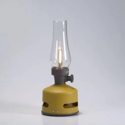 MoriMori Retrolamp Met Speaker - Maïsgeel