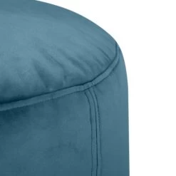 Poef Fatboy® Point Recycled Velvet Indoor - Ø50 X 35 Cm Petrolblauw -Perfecte Tuin poef fatboy point velvet petrolblauw 1614882401 4 600