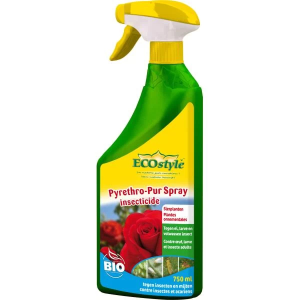 Ecostyle Pyrethro-Pur Gebruiksklare Bio-insecticide 750 Ml 1 Ecostyle Pyrethro-Pur Gebruiksklare Bio-insecticide 750 Ml