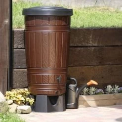Regenton Woody Met Houtlook- 265 Liter -Perfecte Tuin regenton woody 265 liter 1484068033 3 600