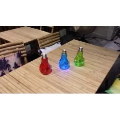 Sfeerlamp In Kleuren - Gloeilamp Met Ledslinger - Set Van 4 Stuks -Perfecte Tuin sfeerlamp in kleuren gloeilamp met ledslinger 1505760627 3 600