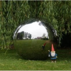 Heksenbol Inox 100 Cm 5 Heksenbol Inox 100 Cm -Perfecte Tuin spiegelbol 1 meter 1528711793 1 600