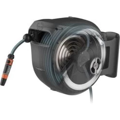 Wandslangenbox GARDENA RollUp Wit - M/L - 25 M -Perfecte Tuin wandslangenbox gardena rollup wit ml 1651154526 5 600