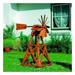 Houten Windrad (Amerikaans Model)