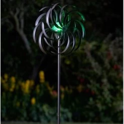 Windspinner Spiro Dubbel - Solar -Perfecte Tuin windspinner spiro dubbel solar 1492524822 4 600