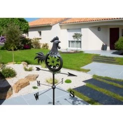 Windwijzer Haan Rocky Met Windspinner -Perfecte Tuin windwijzer haan maestro 1526585885 3 600